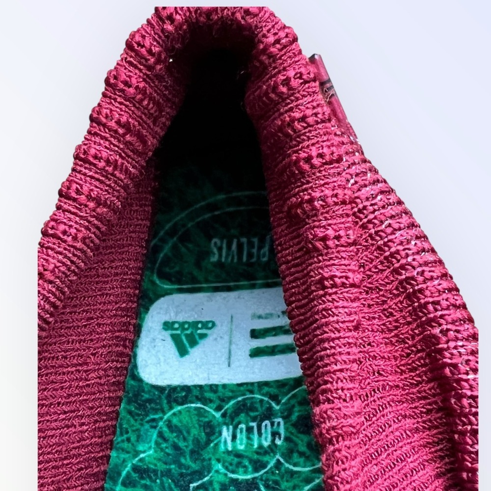 Adidas Pharrell Williams Humanrace Burgundy Knit Sneakers Men's Size 12 GW4879 - Picture 3 of 16